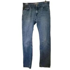 Levi's 511 Girl's Blue Cotton Medium Wash Slim Denim Jeans